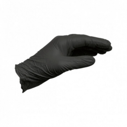 practic nitril gloves black 100 pcs